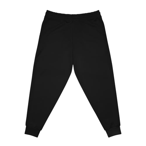 Hustle In Silence Athletic Joggers — Black Performance Sweatpants